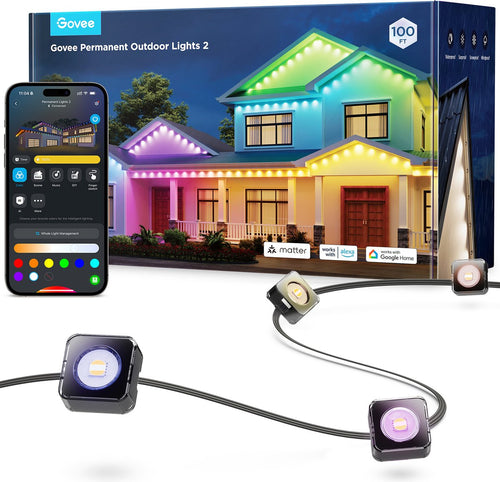 Govee permanent outdoor lighting matter rgbicw - 30m-0