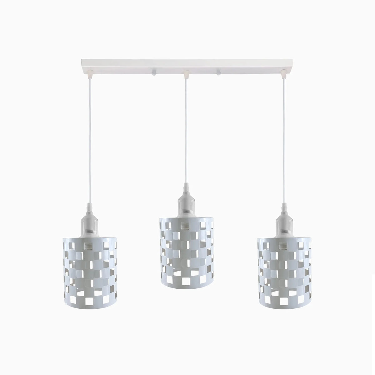 Industrial Pendant Lighting, Adjustable E27 Metal Cage Hanging Light Fixtures ~4326-0