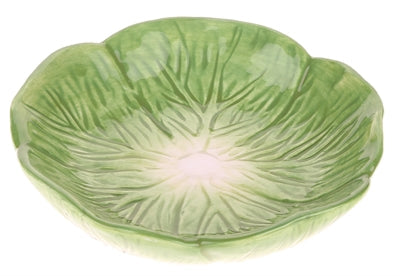 Happy pet food bowl green leaf green-0