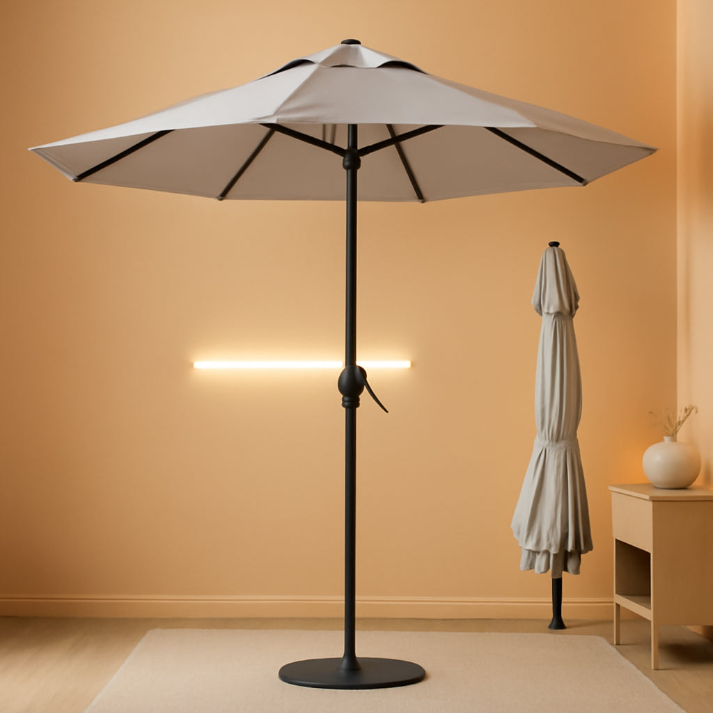 10 Foot Patio Umbrella With UV Protective Weather proof Fabric-0