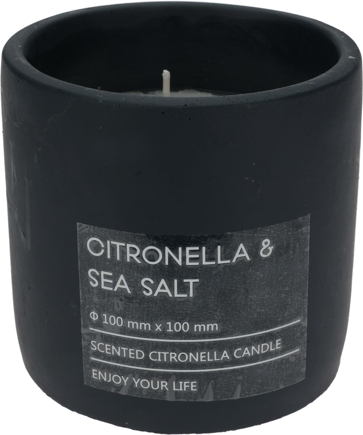 Pro garden citronella candle in pot 10cm anthracite-0