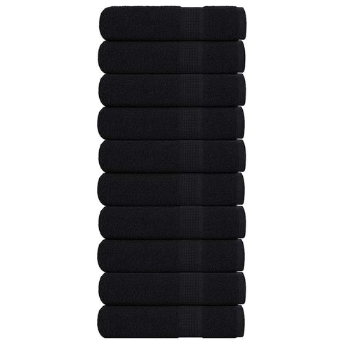 Vidaxx towels frogn 10 pcs 50x100 cm 360 g m² black-0
