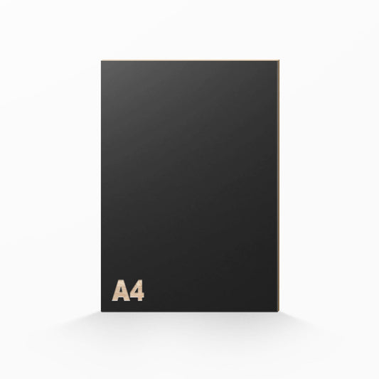 Creatorally Solid-Color Plywood Sheets – 6pcs A4 11.7"x8.27" 3mm, FSC Certified & DIY-0