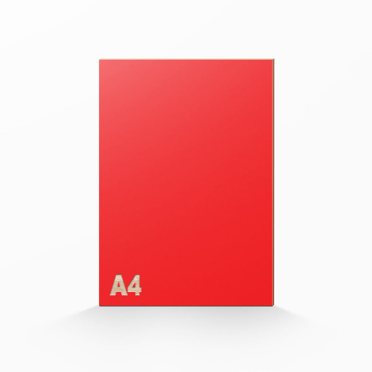 Creatorally Solid-Color Plywood Sheets – 6pcs A4 11.7"x8.27" 3mm, FSC Certified & DIY-6