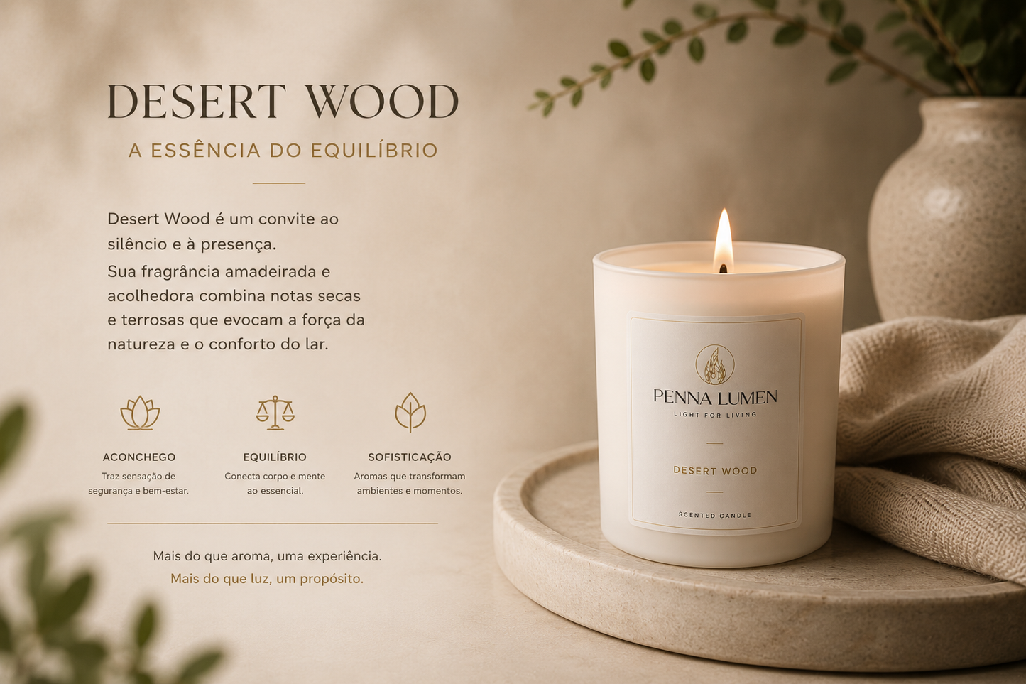 Penna Lumen- Desert Wood