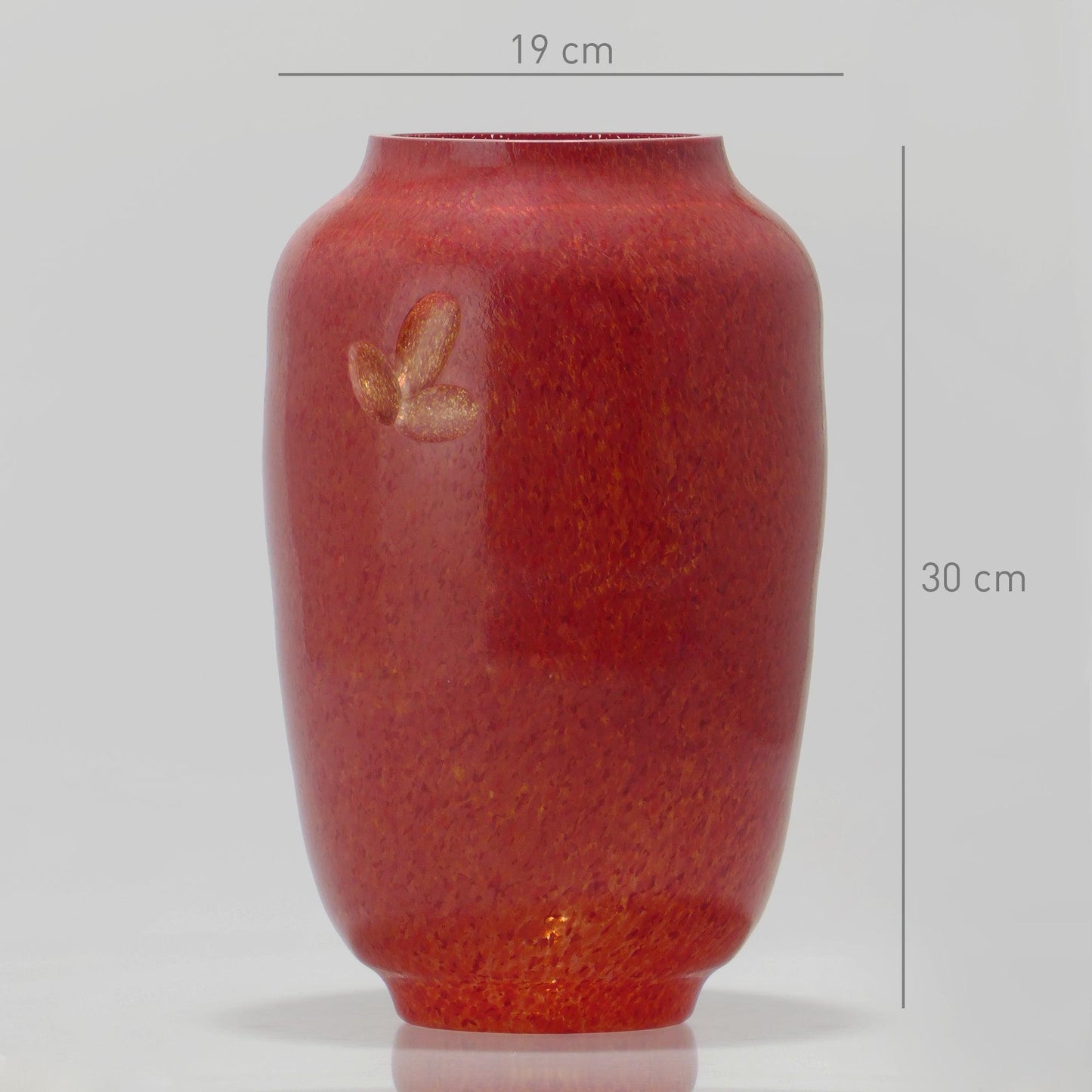 Vaso Grande LÓTUS Vermelho-3