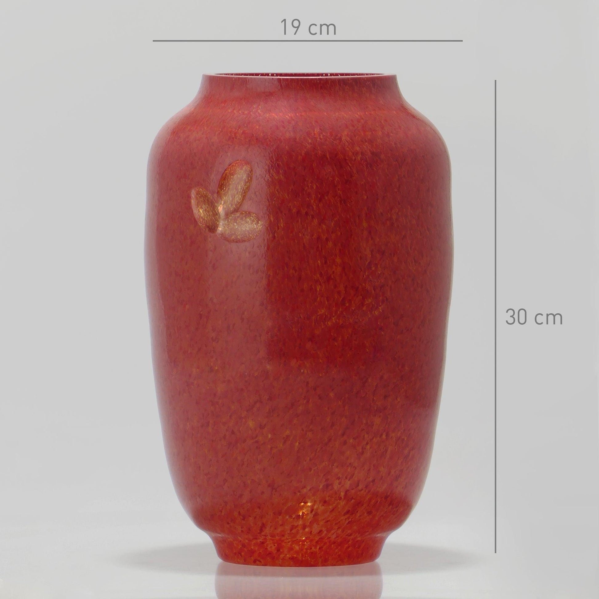Vaso Grande LÓTUS Vermelho-3