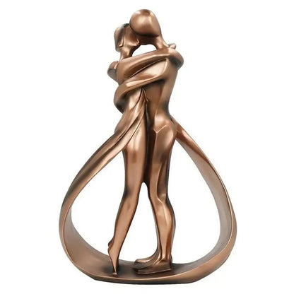 Home Decor Nordic Art Love Resin Figurine-0