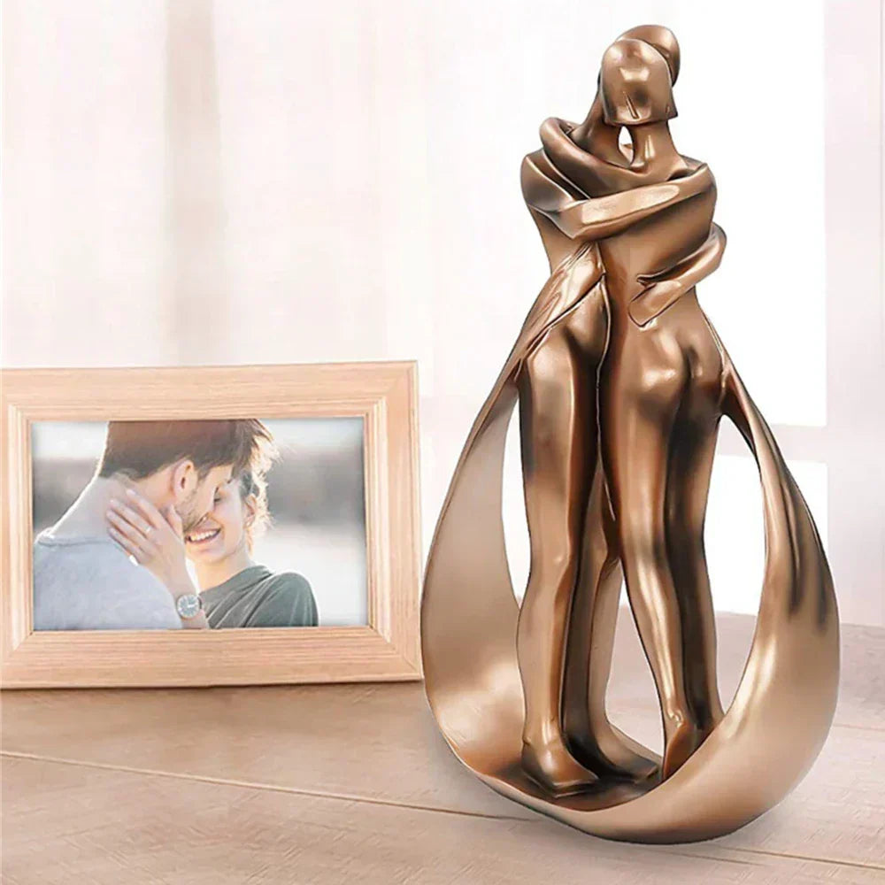 Home Decor Nordic Art Love Resin Figurine-2